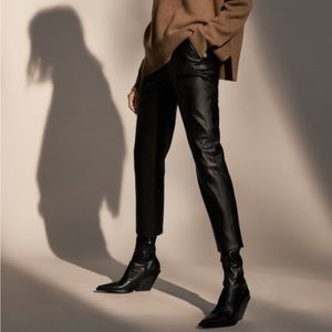 Zara | Faux Leather Pants